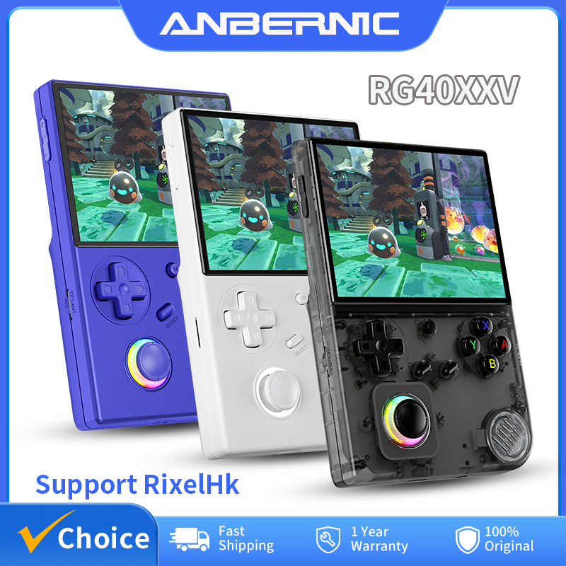 Retro Gaming Aesthetic - ANBERNIC RG40XXV Retro Handheld Game Console