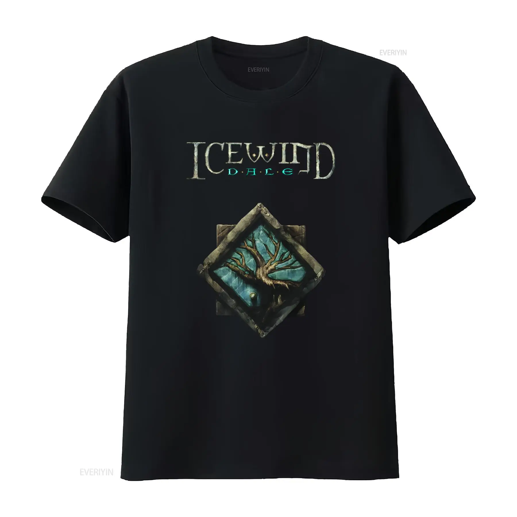 Retro Gaming Shirt - Icewind Dale Logo Classic Video Game