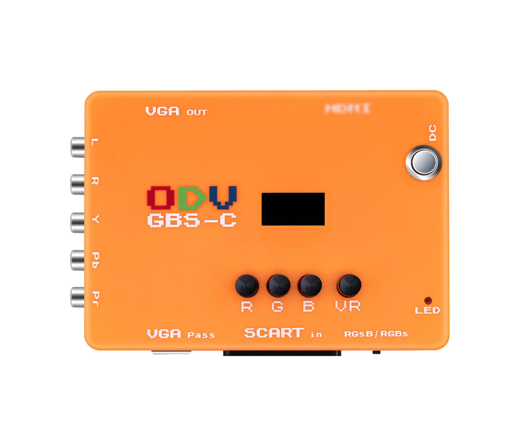Retro Gaming Realm - Mcbazel ODV-GBS-C Component VGA/Scart to VGA/HDMI