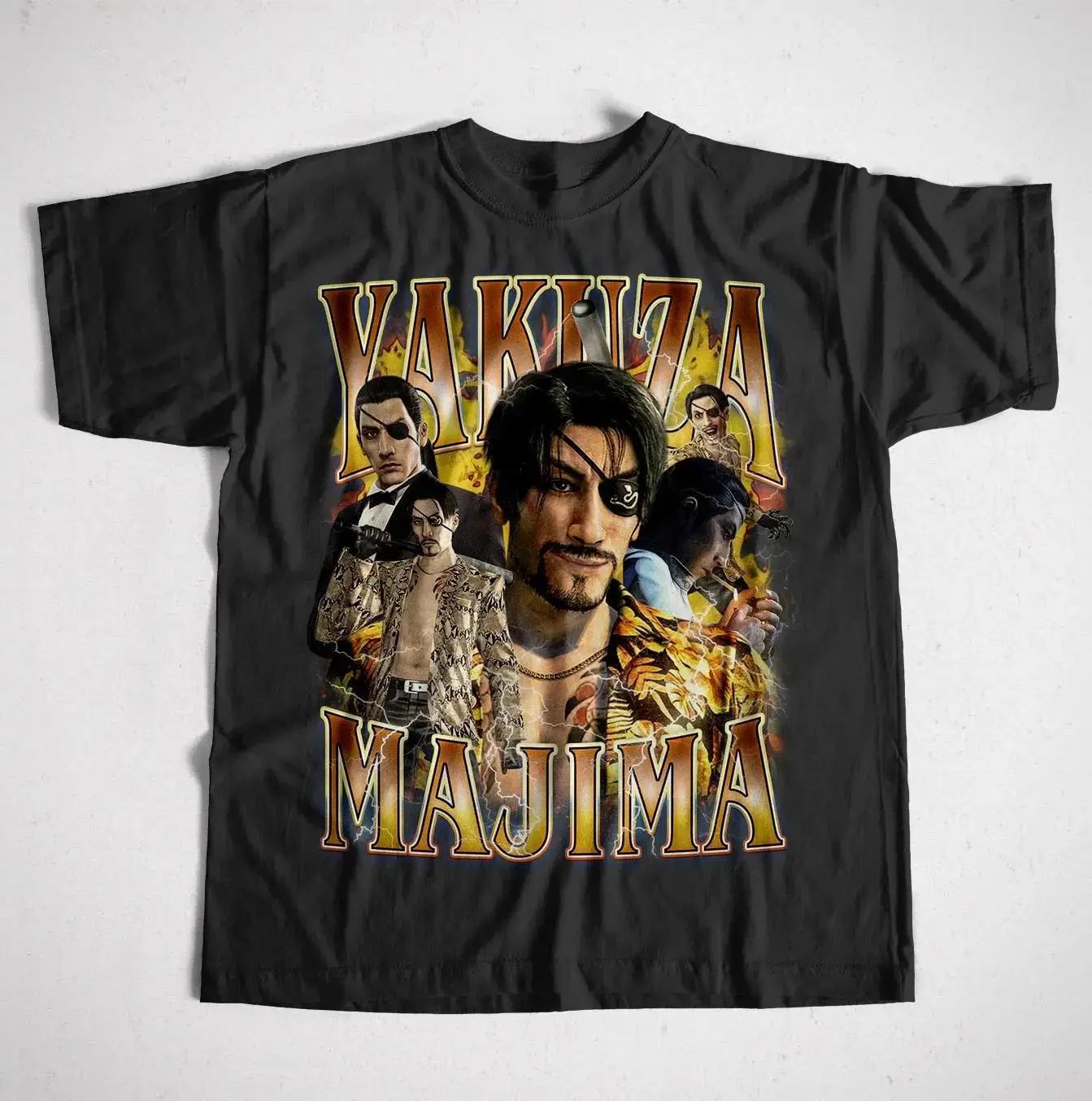 Retro Gaming Shirt - Japanese Gaming Graphic Shirt Vintage Tops