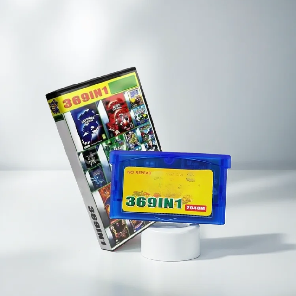 Retro Game Card - 369 in 1 GBA Game Cartridge