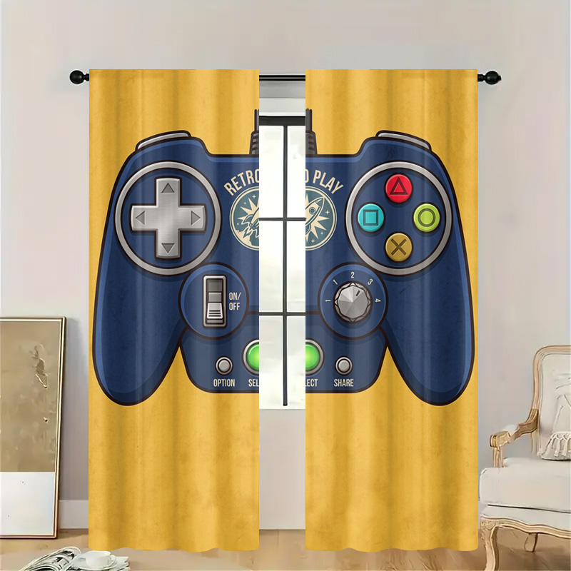 Gaming Controller Curtain Pane - Retro Gaming Cafe ulasan dan harga