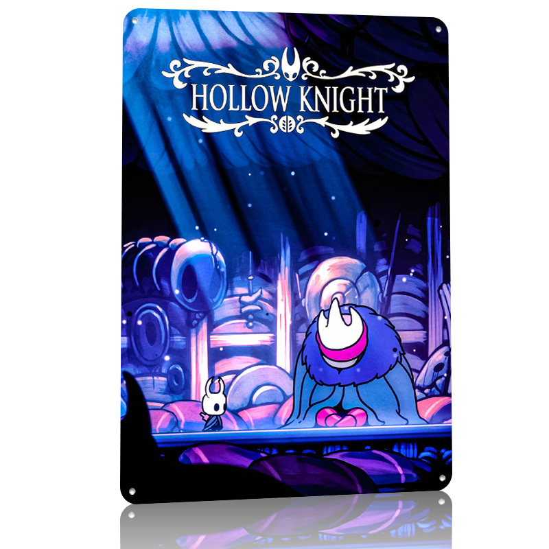 Hollow Knight Game Art Printed - Retro Knight Gaming ulasan dan harga