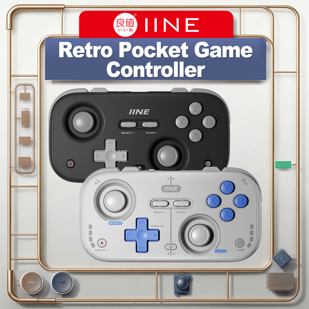 IINE Mini Controller Retro Poc - Retro Gaming Realm ulasan dan harga