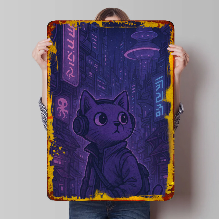 Gaming Pattern Metal Wall Art  - Retro Gaming Ideas ulasan dan harga