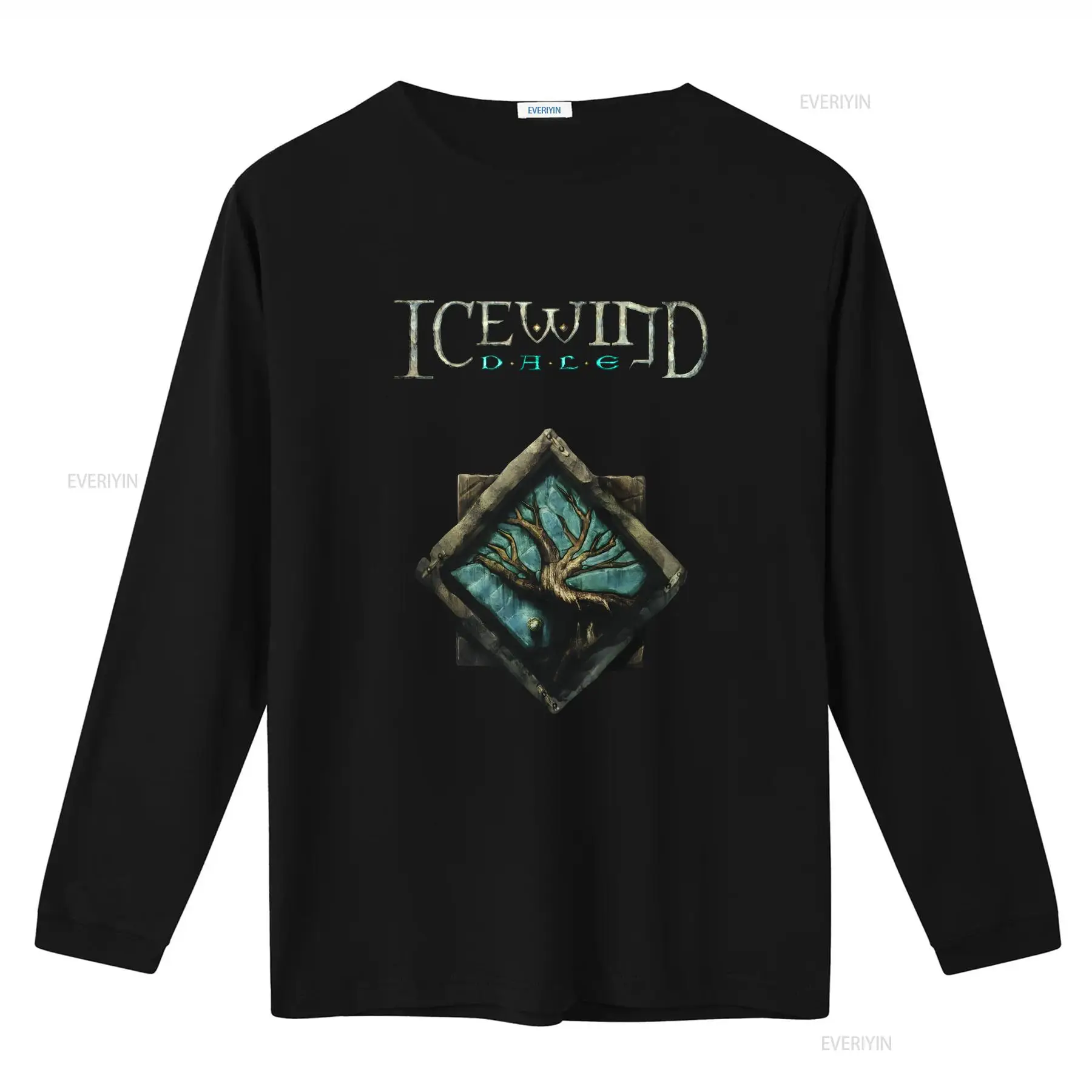 Icewind Dale Logo Classic Vide - Retro Gaming Shirt ulasan dan harga