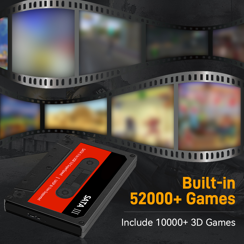 Batocera 500G/2T Emulator Game - Retro Gaming Hard Drive ulasan dan harga