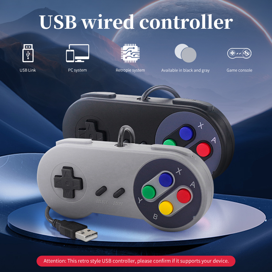 USB Retro Gamepad For PC NESPi - Raspberry Pi Retropie ulasan dan harga
