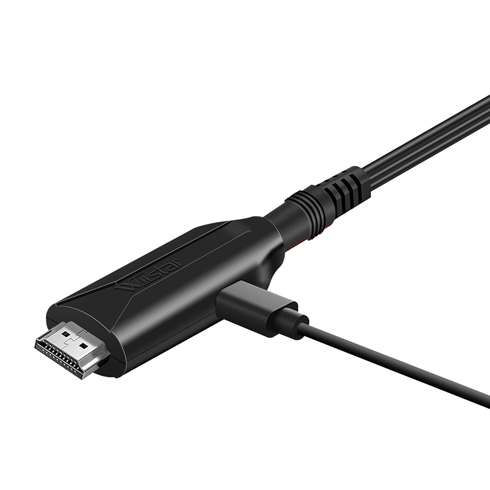 HDMI-Compatible to SCART Cable - Scart To Hdmi ulasan dan harga
