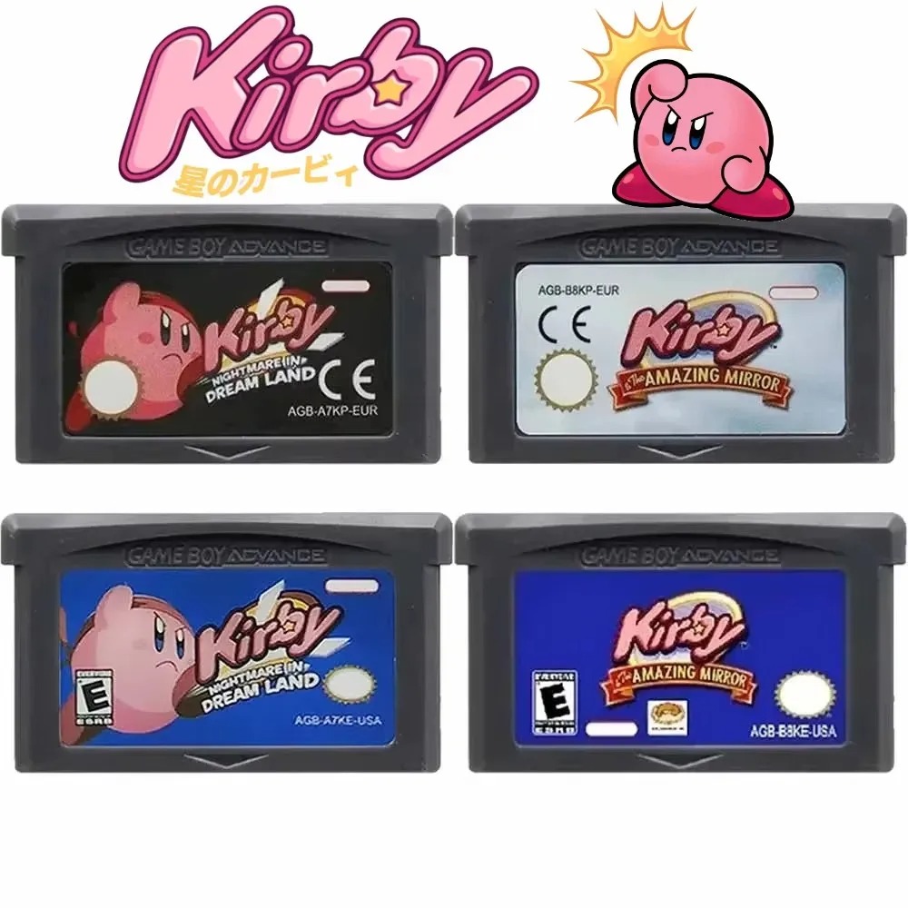 Kirby Video Game Cartridge For - Retro Game Card ulasan dan harga