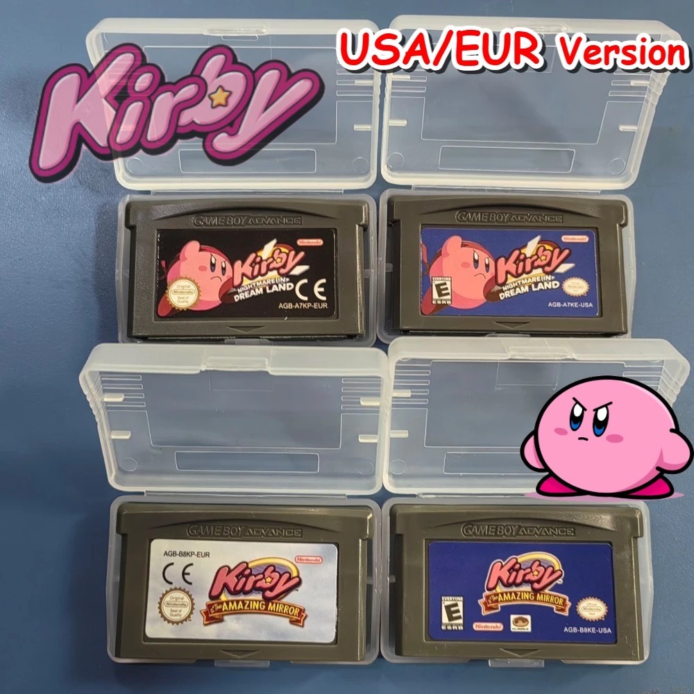 Kirby Video Game Cartridge For - Retro Game Card ulasan dan harga