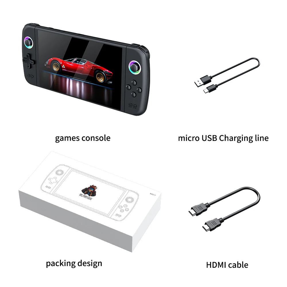 128G M27 Handheld Game Player  - Retro Gaming Gifts For Men ulasan dan harga