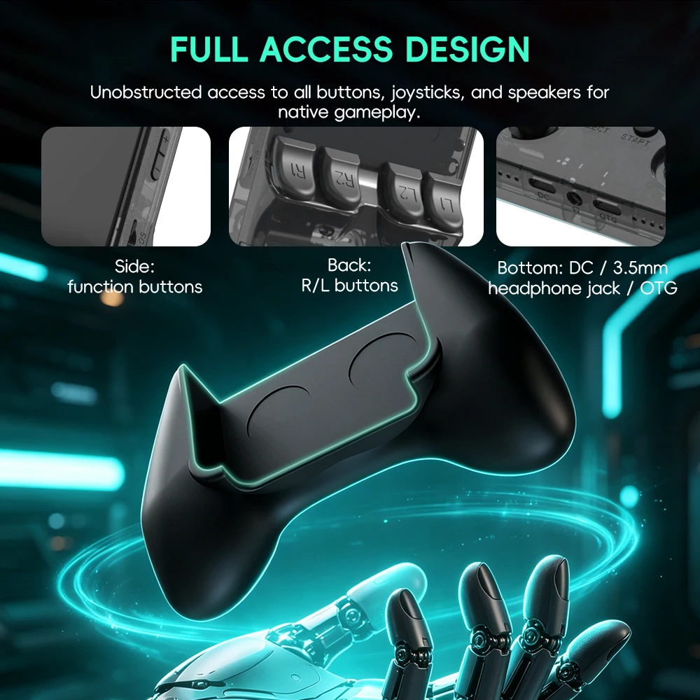 Data Frog R36S Game Grip Ergon - Console Retro Gaming Portable ulasan dan harga