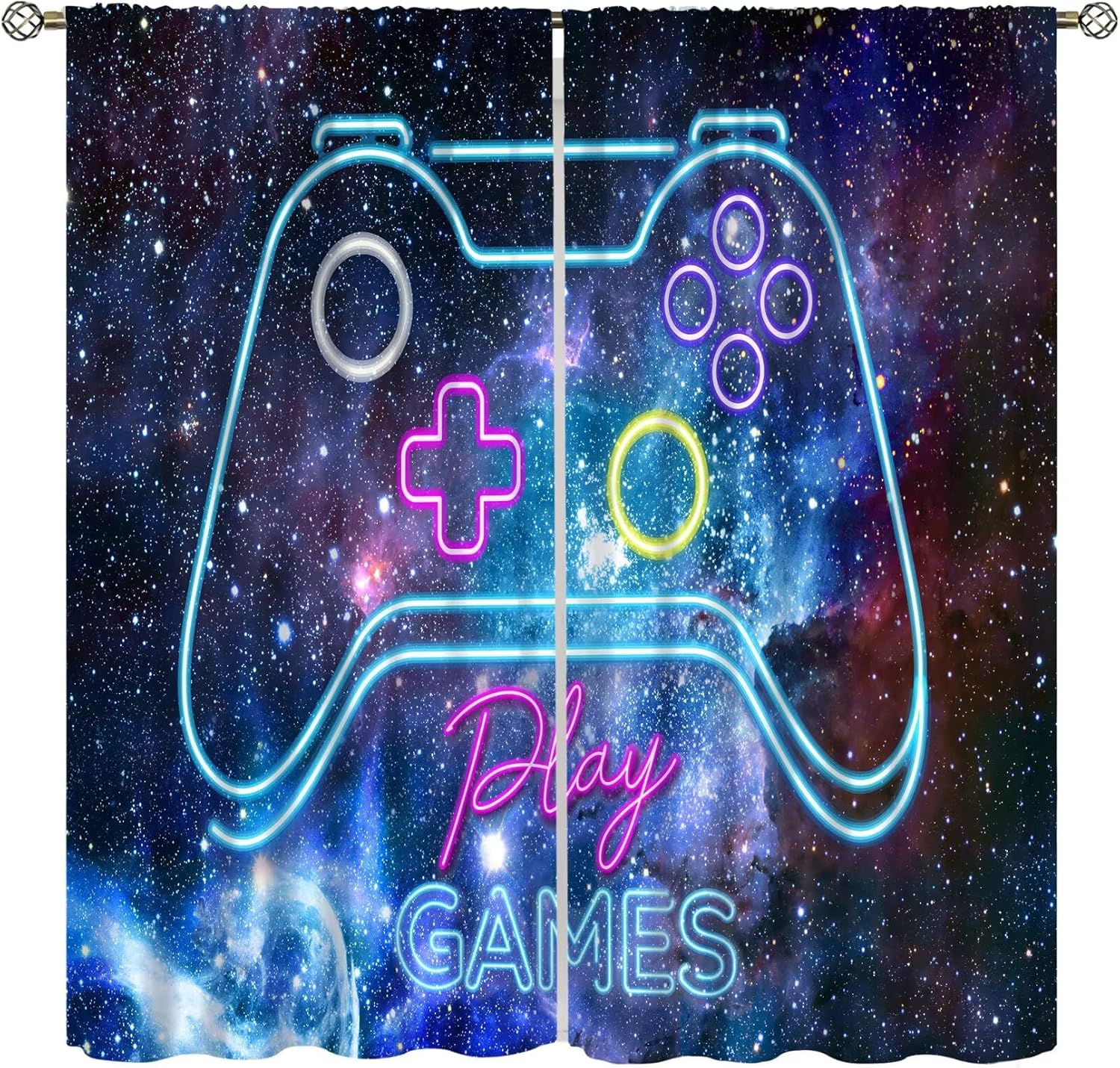 Gaming Blackout Curtains Retro - Retro Gaming Cafe ulasan dan harga