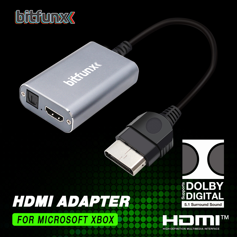 Bitfunx HDMI™ Adapter for XBOX - Retro Gaming Realm ulasan dan harga