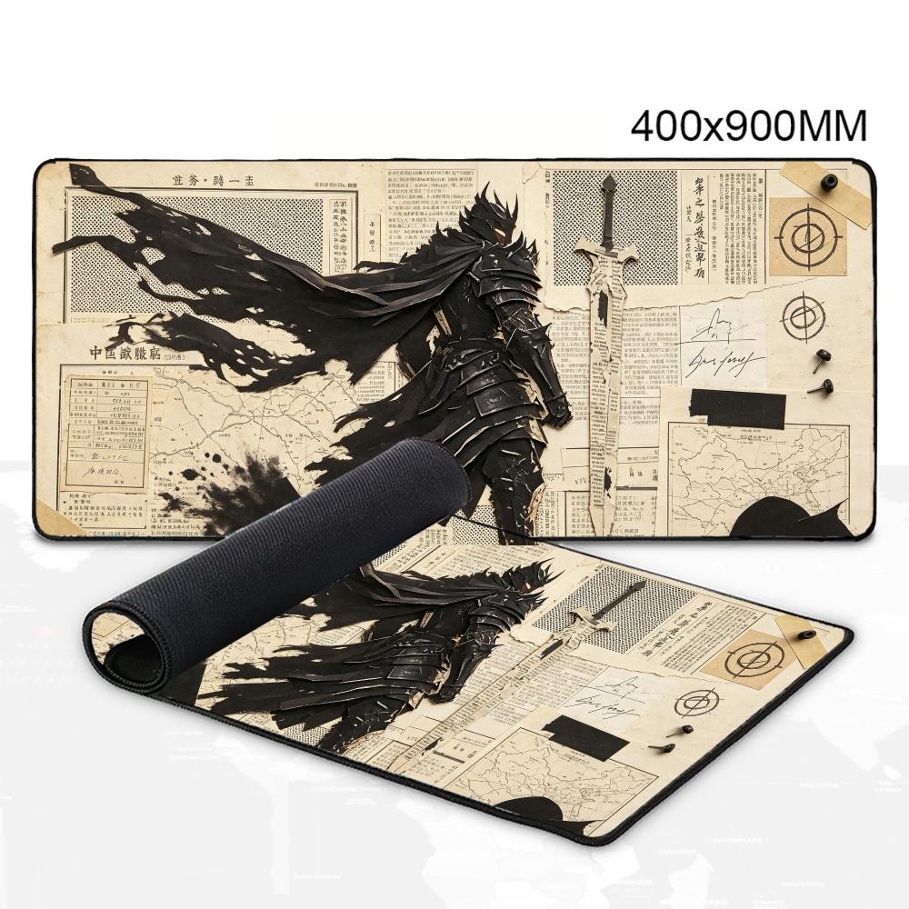 Retro Collage Black Armor Knig - Retro Knight Gaming ulasan dan harga