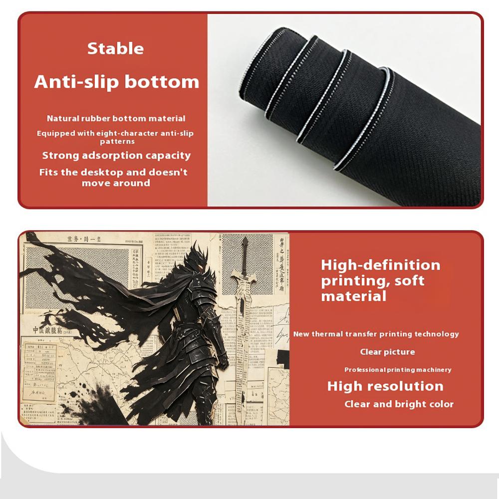Retro Collage Black Armor Knig - Retro Knight Gaming ulasan dan harga