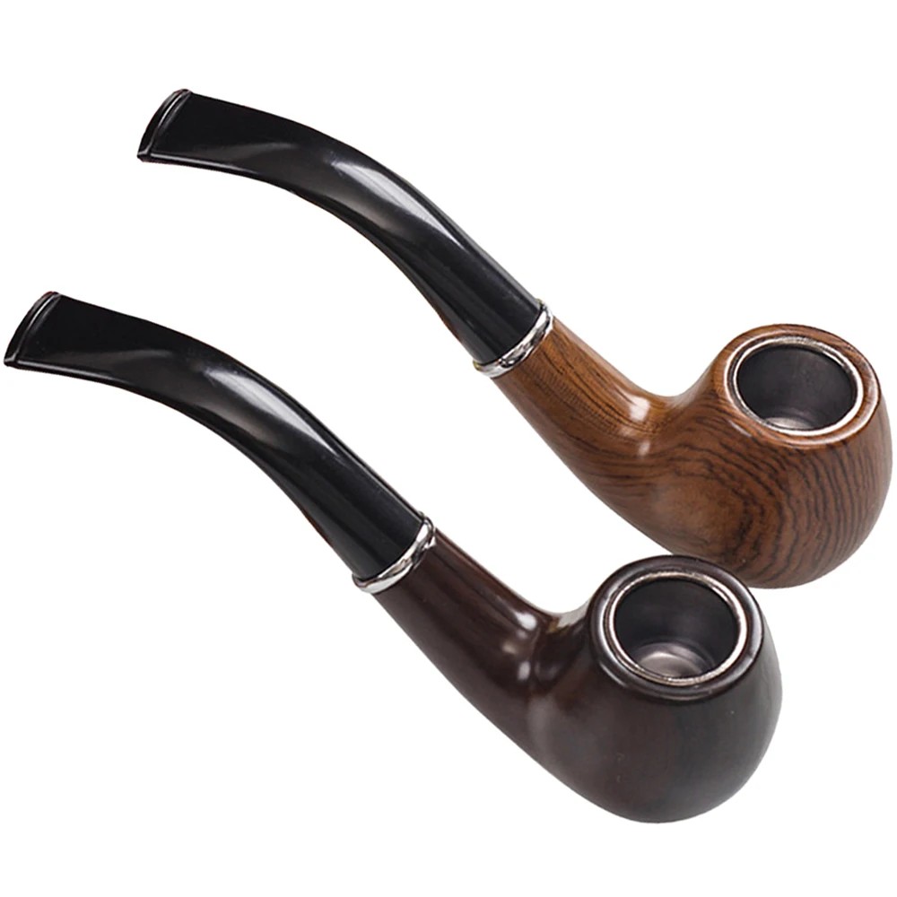 Retro Resin Ebony Smoking Pipe - Console Retro Gaming Portable ulasan dan harga