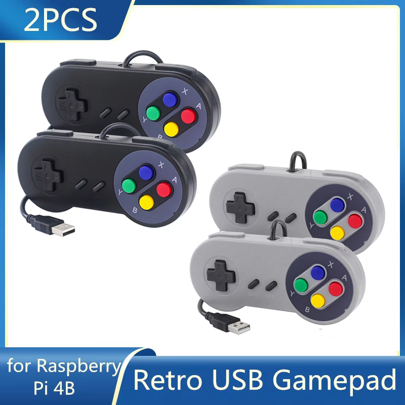 2PCs USB Gamepad Retro Gaming  - Raspberry Pi Retropie ulasan dan harga