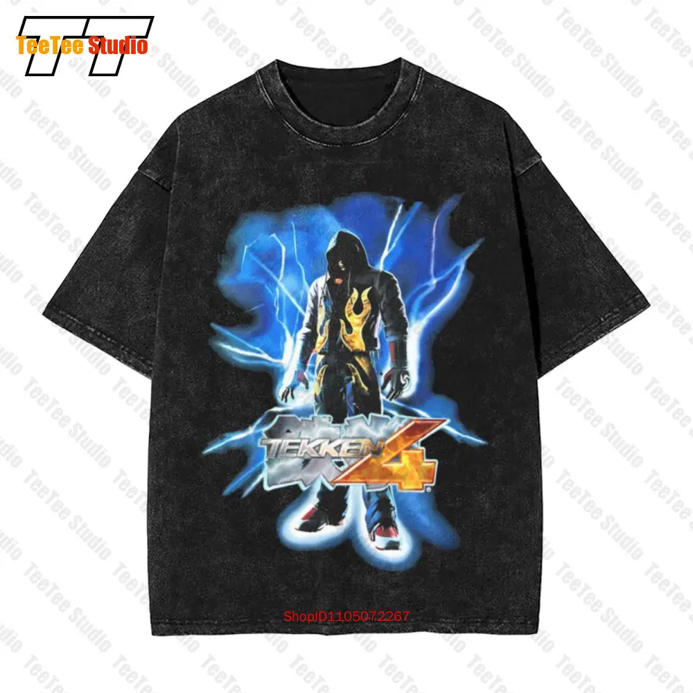 Vintage Tekken 4 Namco Promo A - Retro Gaming Shirt ulasan dan harga