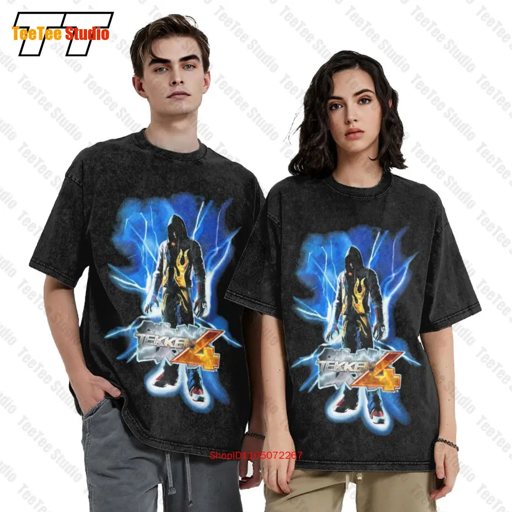 Vintage Tekken 4 Namco Promo A - Retro Gaming Shirt ulasan dan harga