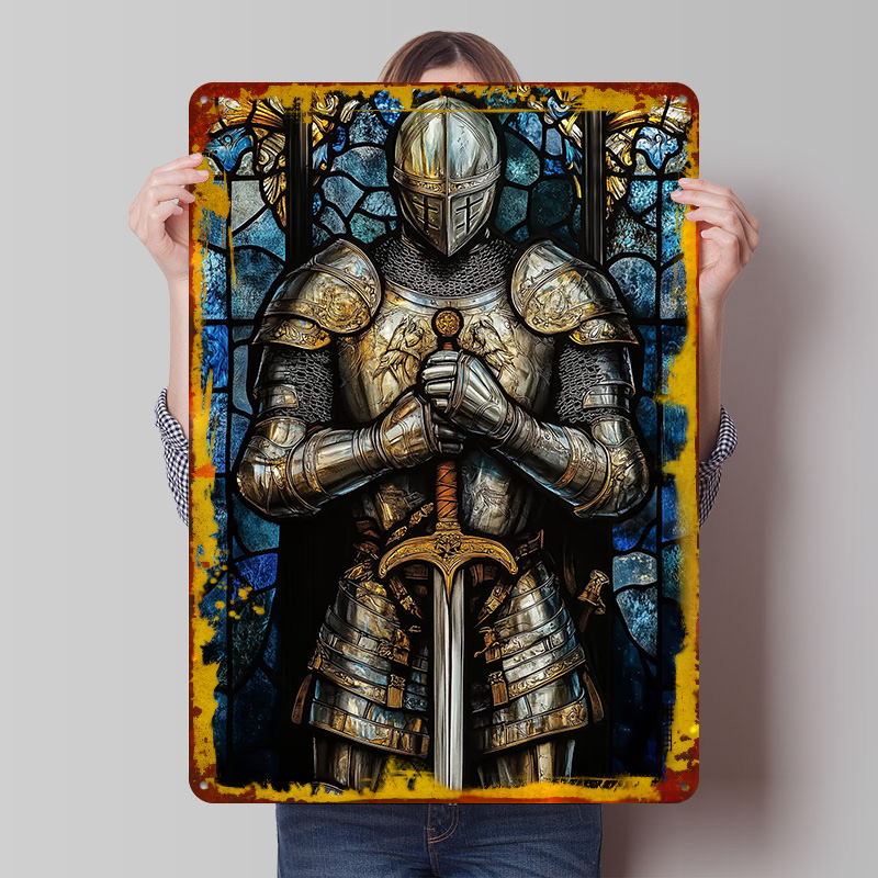 Knight in Shining Armor Tin Pl - Retro Knight Gaming ulasan dan harga