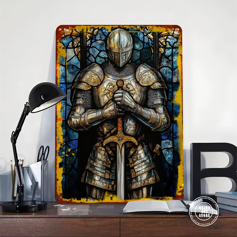 Knight in Shining Armor Tin Pl - Retro Knight Gaming ulasan dan harga