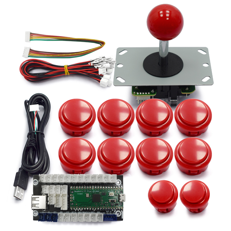 Copy Sanwa Arcade Game Diy Kit - Raspberry Pi Retropie ulasan dan harga
