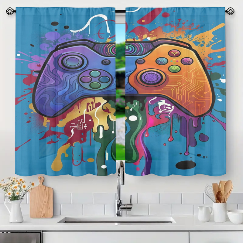 Retro Gaming Curtain Video Gam - Retro Gaming Cafe ulasan dan harga
