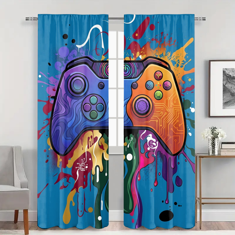 Retro Gaming Curtain Video Gam - Retro Gaming Cafe ulasan dan harga