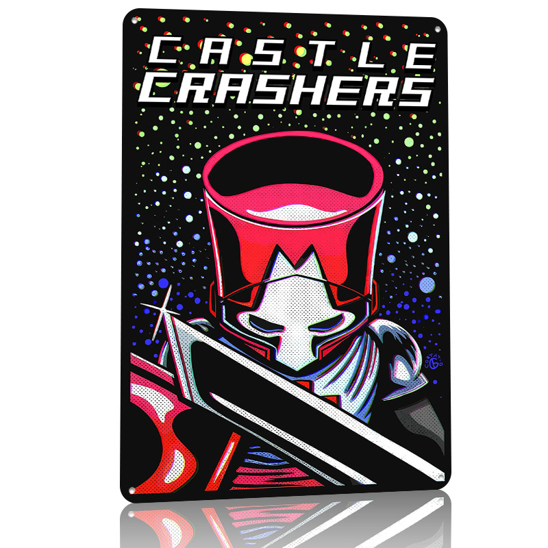 Castle Crashers Knight With Sw - Retro Knight Gaming ulasan dan harga