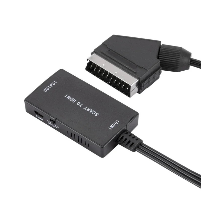 SCART To HDMI-Compatible Conve - Scart To Hdmi ulasan dan harga