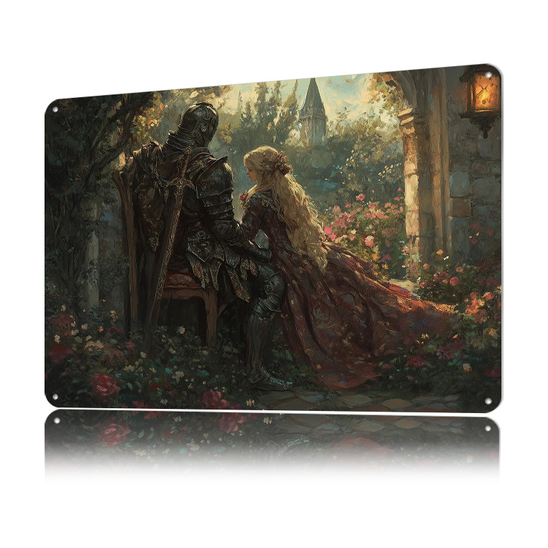Knight and Damsel in a Garden  - Retro Knight Gaming ulasan dan harga