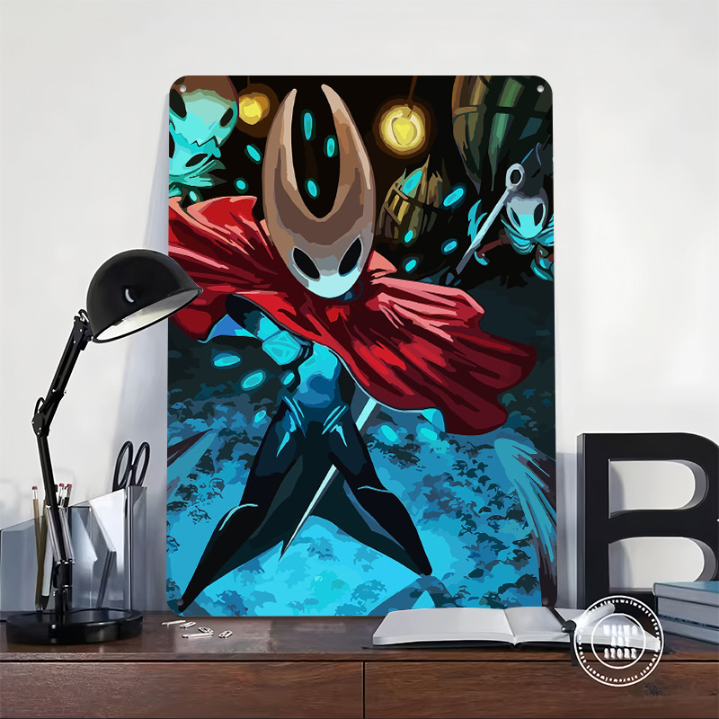 Hollow Knight Gaming Tin Poste - Retro Knight Gaming ulasan dan harga