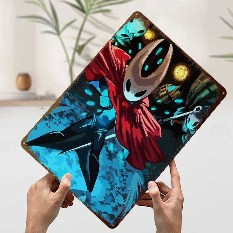 Hollow Knight Gaming Tin Poste - Retro Knight Gaming ulasan dan harga