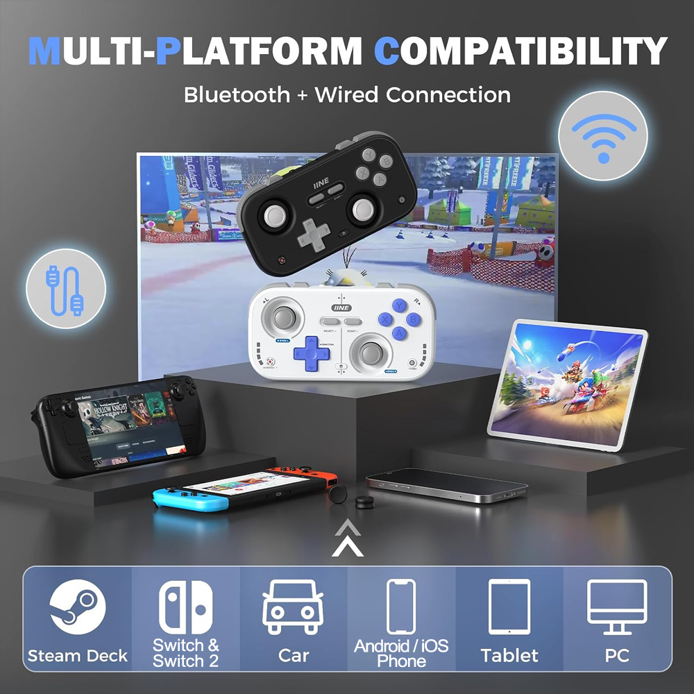 IINE Retro Pocket Gamepad Mini - Retro Gaming Realm ulasan dan harga