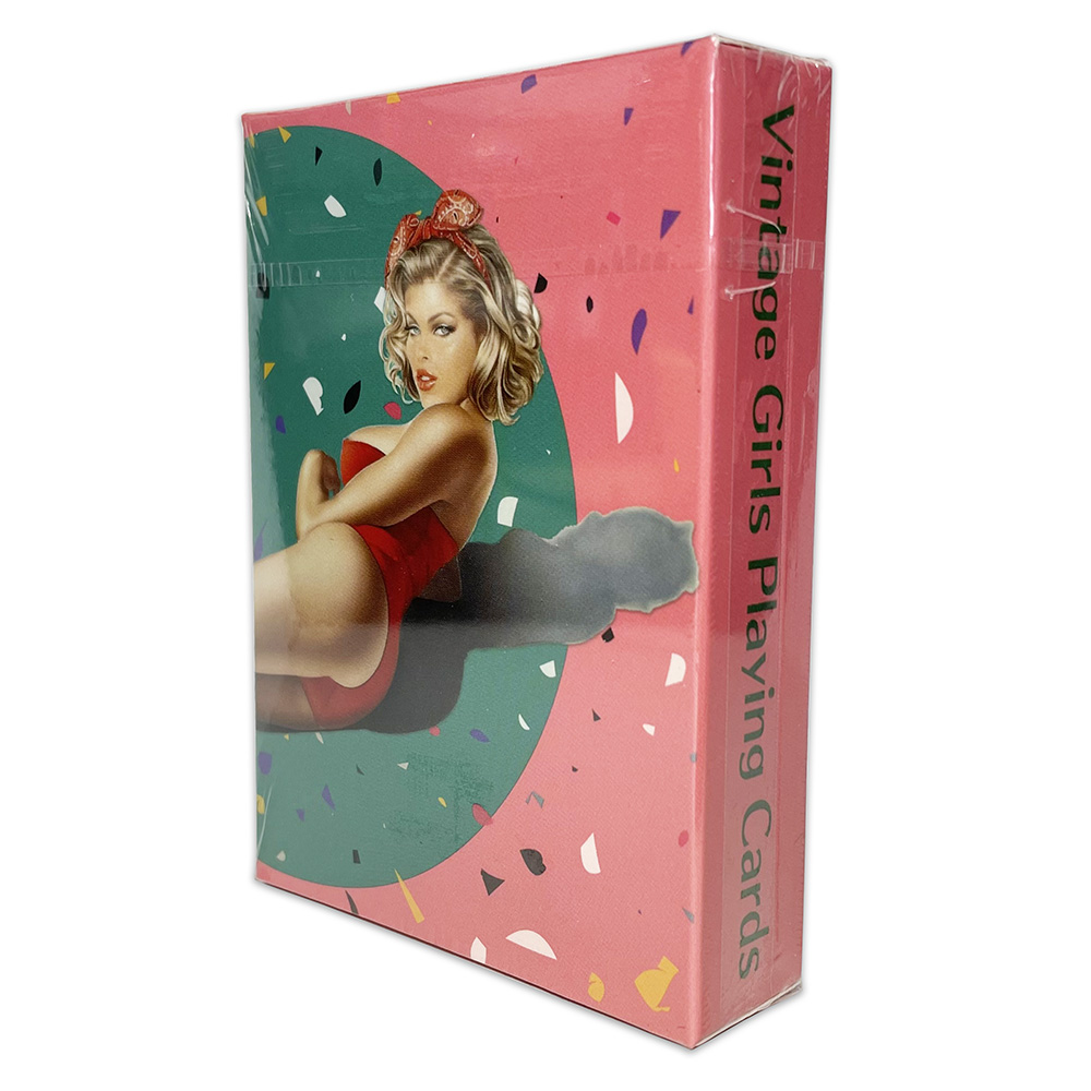 American Retro Sexy Beautiful  - Retro Game Card ulasan dan harga