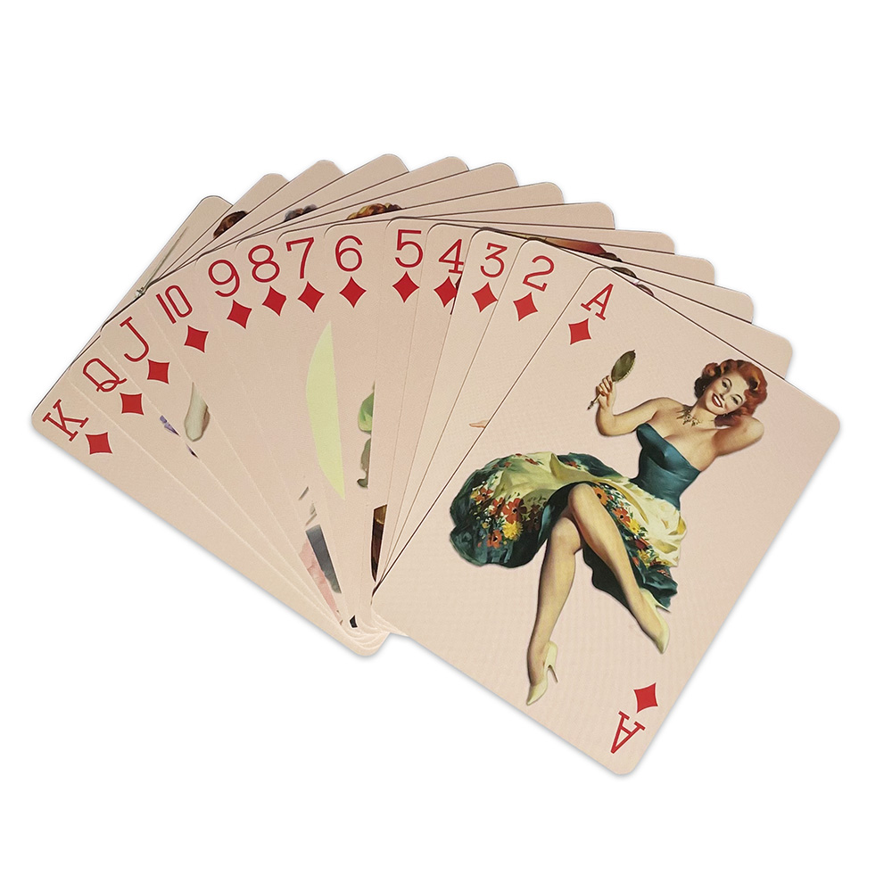 American Retro Sexy Beautiful  - Retro Game Card ulasan dan harga