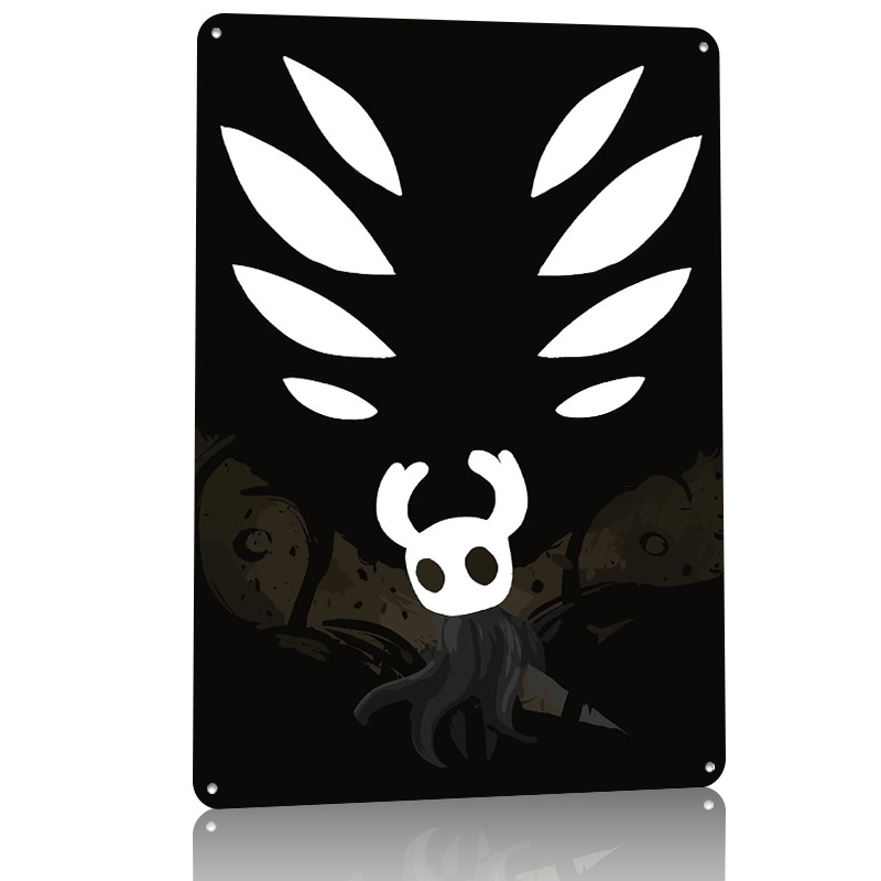 Hollow Knight Metal Poster Cus - Retro Knight Gaming ulasan dan harga