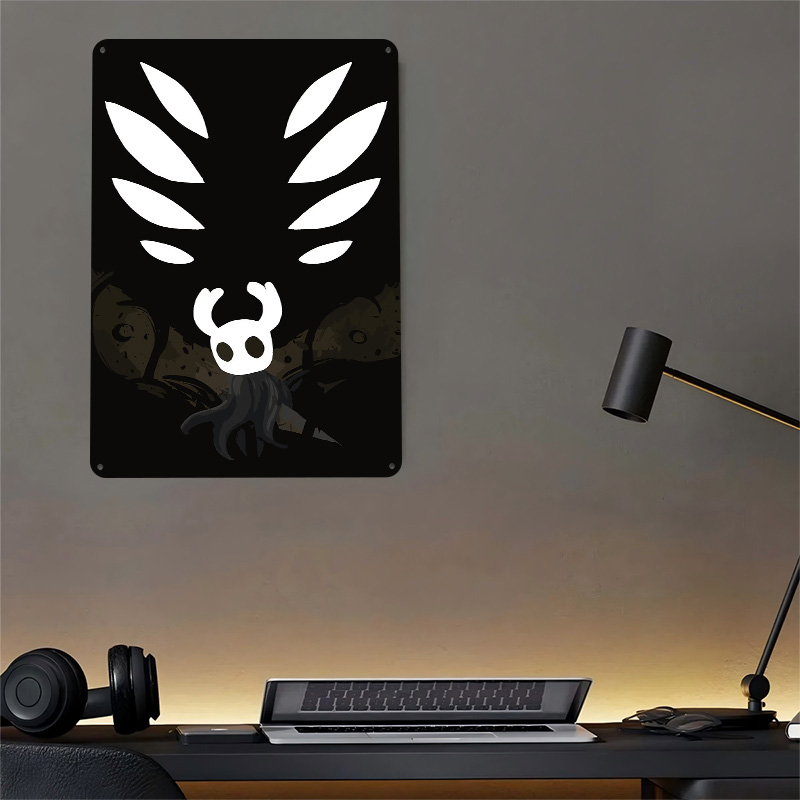 Hollow Knight Metal Poster Cus - Retro Knight Gaming ulasan dan harga