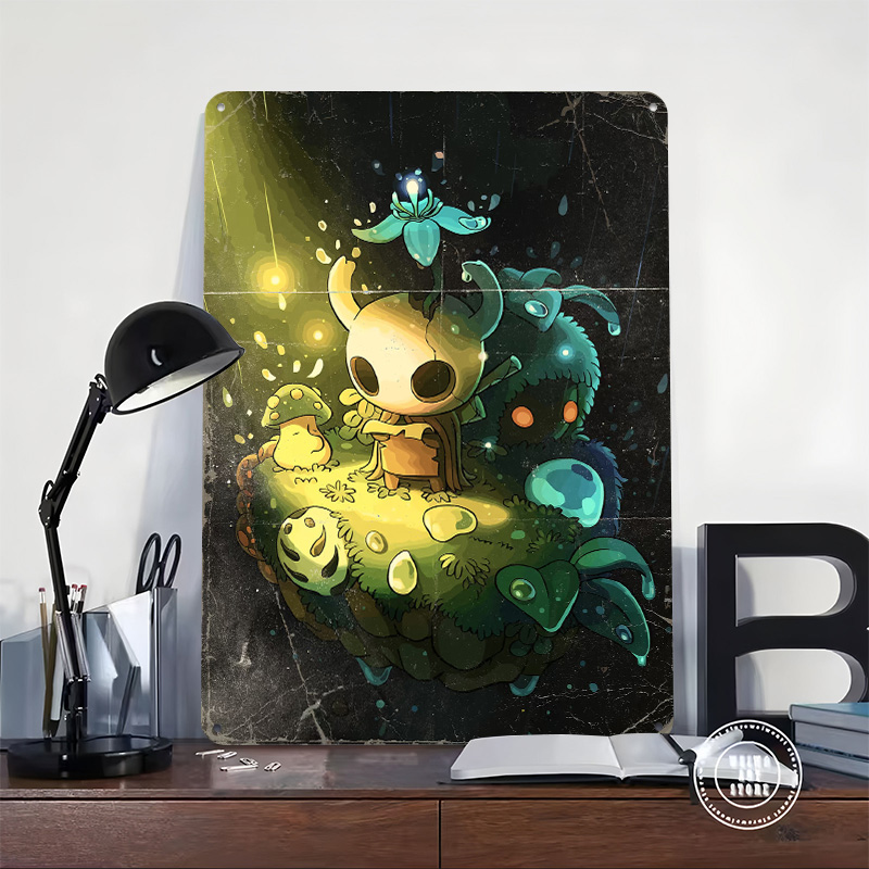 Hollow Knight Characters Tinpl - Retro Knight Gaming ulasan dan harga
